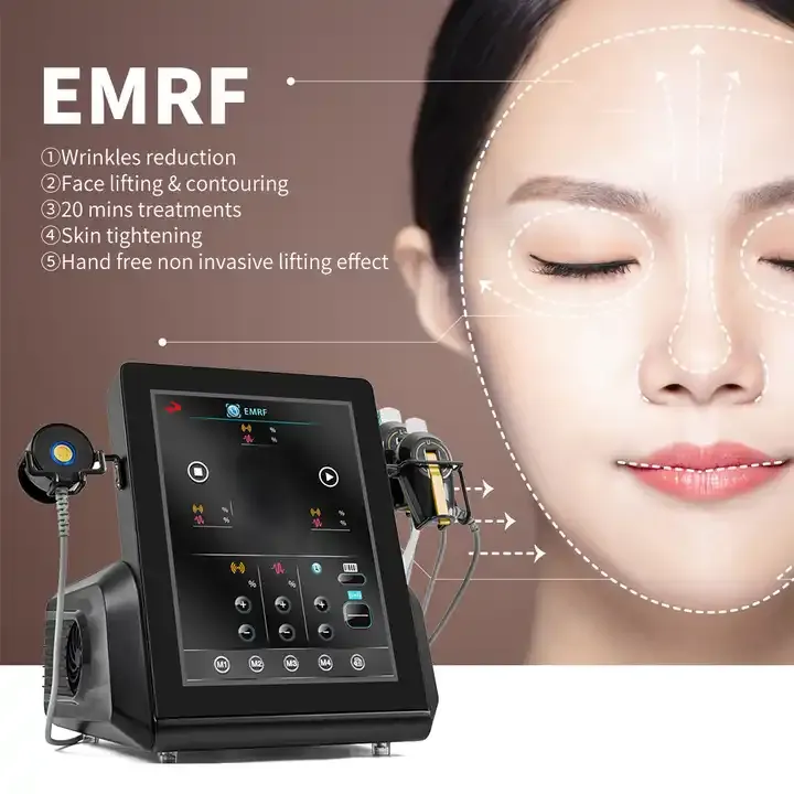 EMRF Face Lifting Wrinkle Removal Ems Face Muscle Stimulate Skin Tightening Beauty Machine