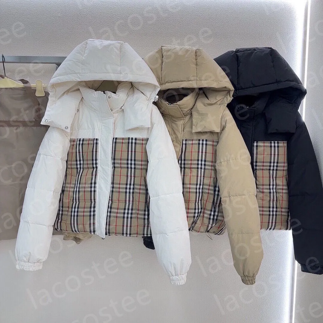 Yeni Tasarımcı Kadınlar Down Ceket Kış Kırpma Ceketleri Kadın Mektubu Baskılı Çizgili Parka Kış Sıcak Çift Giyim Çift Taraflı Ceket Çok Renkli Ceket