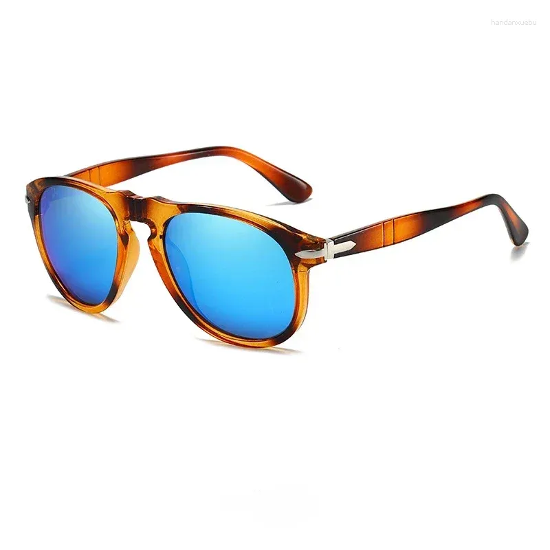 Lunettes De soleil UV400 polarisées pilote Vintage marque Design hommes femmes lunettes De luxe Sport Gafas De Sol avec charnière en métal