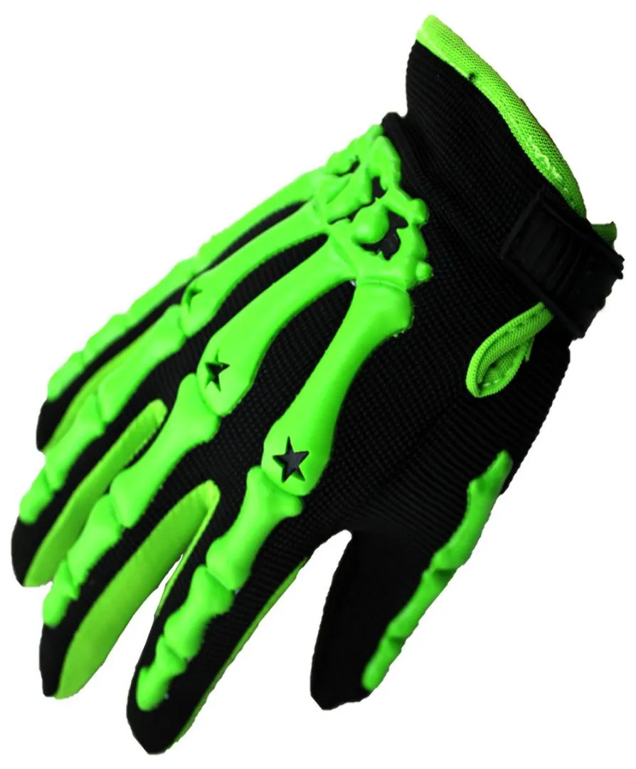 Gants de protection fantôme griffe vélo crâne main moto sports de plein air parkour équestre CE049862328