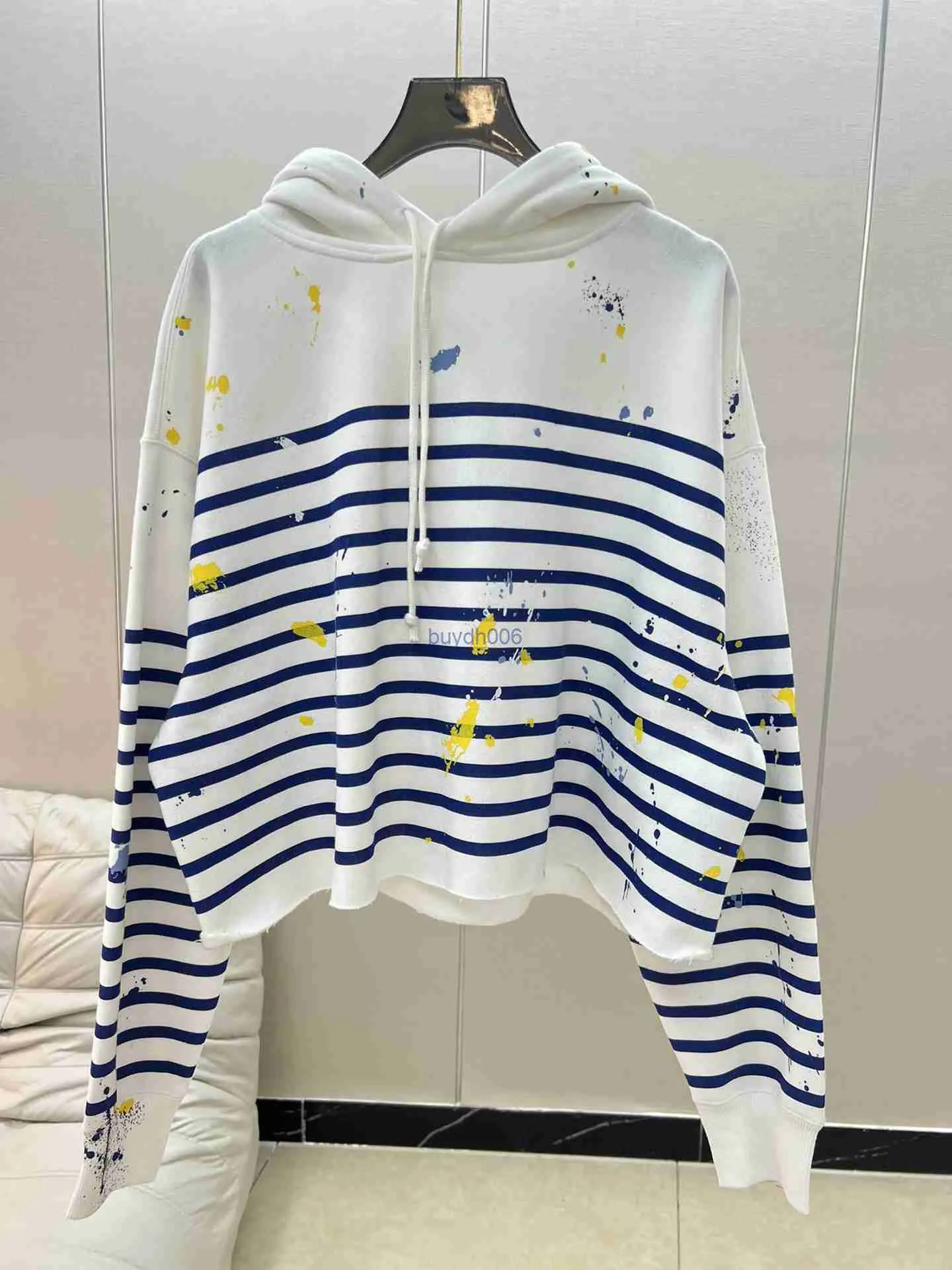 2023 Women Projektant SWEATER Oryginalna marka modowa Laurens Autumn and Winter New Unisex R Family Nisza Kultura Produkt Modny wszechstronny blok kolorów