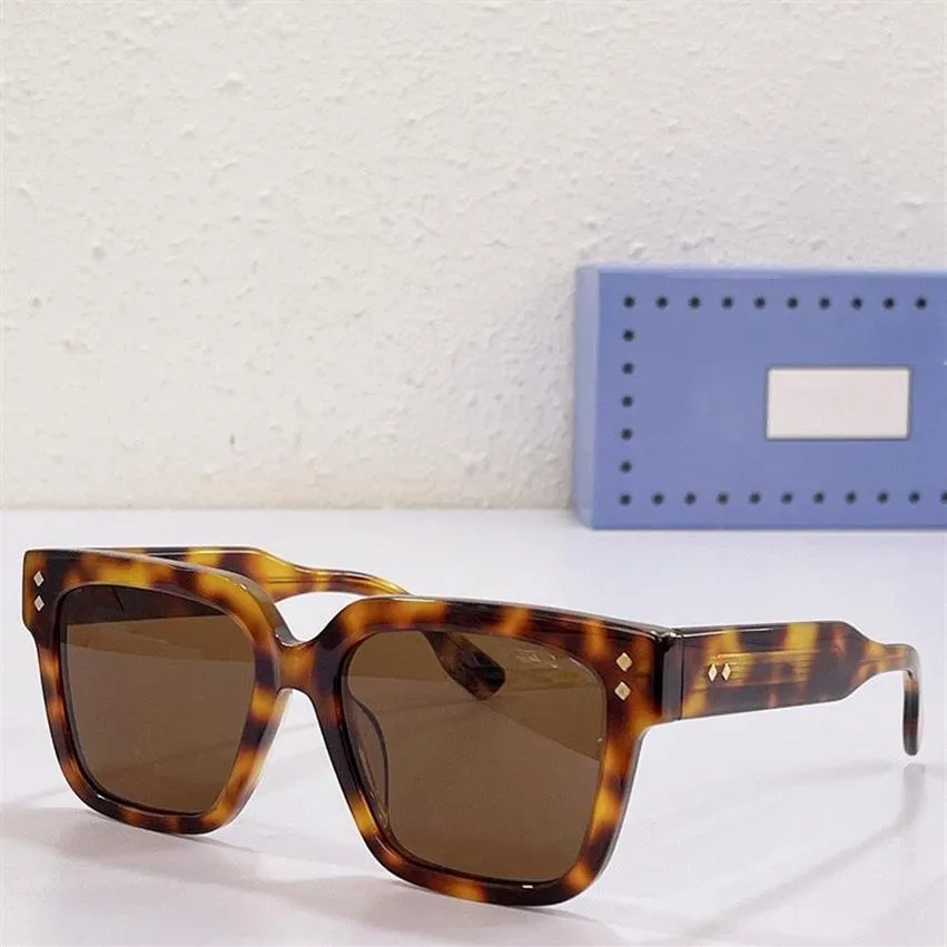 Neue Turtle Color Square Herren-Damen-Sonnenbrille GG1084S Beliebte klassische Designer-Miss-Sonnenbrille UV-Schutz Top-Qualität Original194n