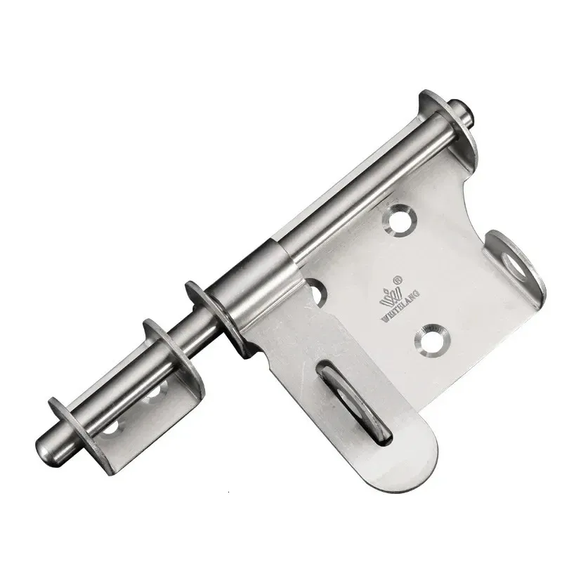 Door Locks Stainless Steel Antitheft Left and Right Bolts with Heavy Gate Lock Shed 231212