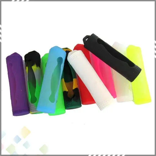 18650 Battery Silicone Case Protective Silicon Cases Bag Cover box colorful for battery sony samsung vtc4 vtc5 LG he4 Panason mod battery