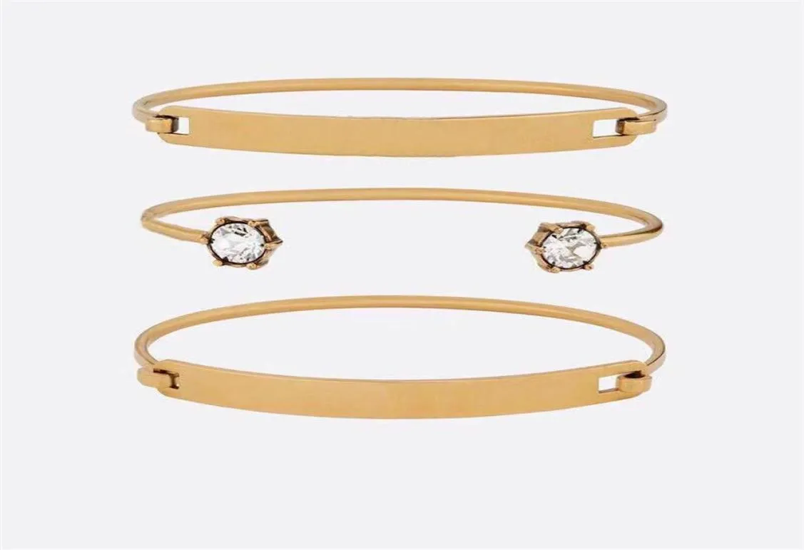 Modemärke har frimärken CZ Designer Armband Women Wedding Lovers Gift Engagement Luxury Jewelry With Box HB520238L2448169