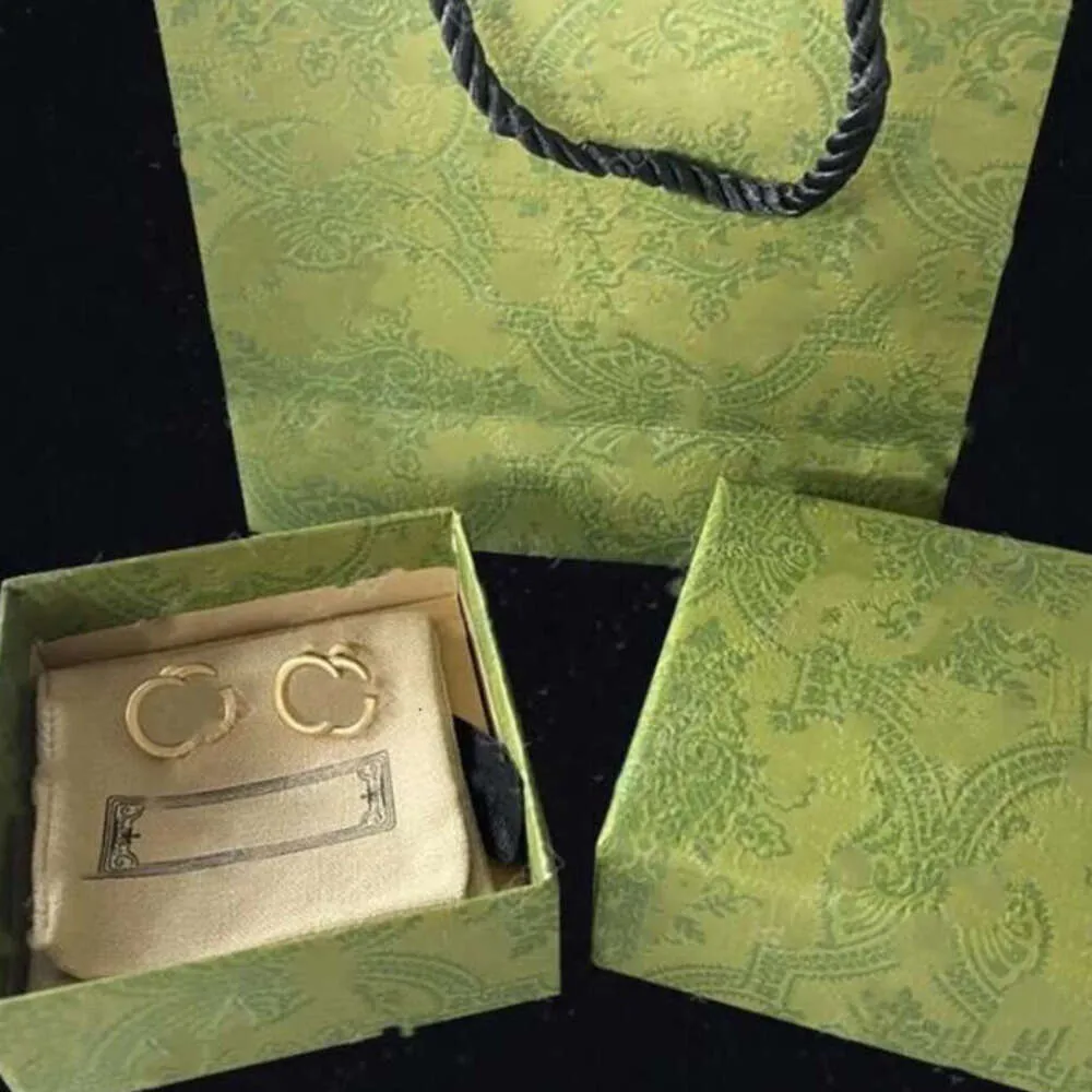 Gglies Designer di orecchini in oro in oro di lusso per orecchini a cerchio Orecchini per le lettere per lettere di gioielleria di gioielli di San Valentino Regalo BRINCOS D986