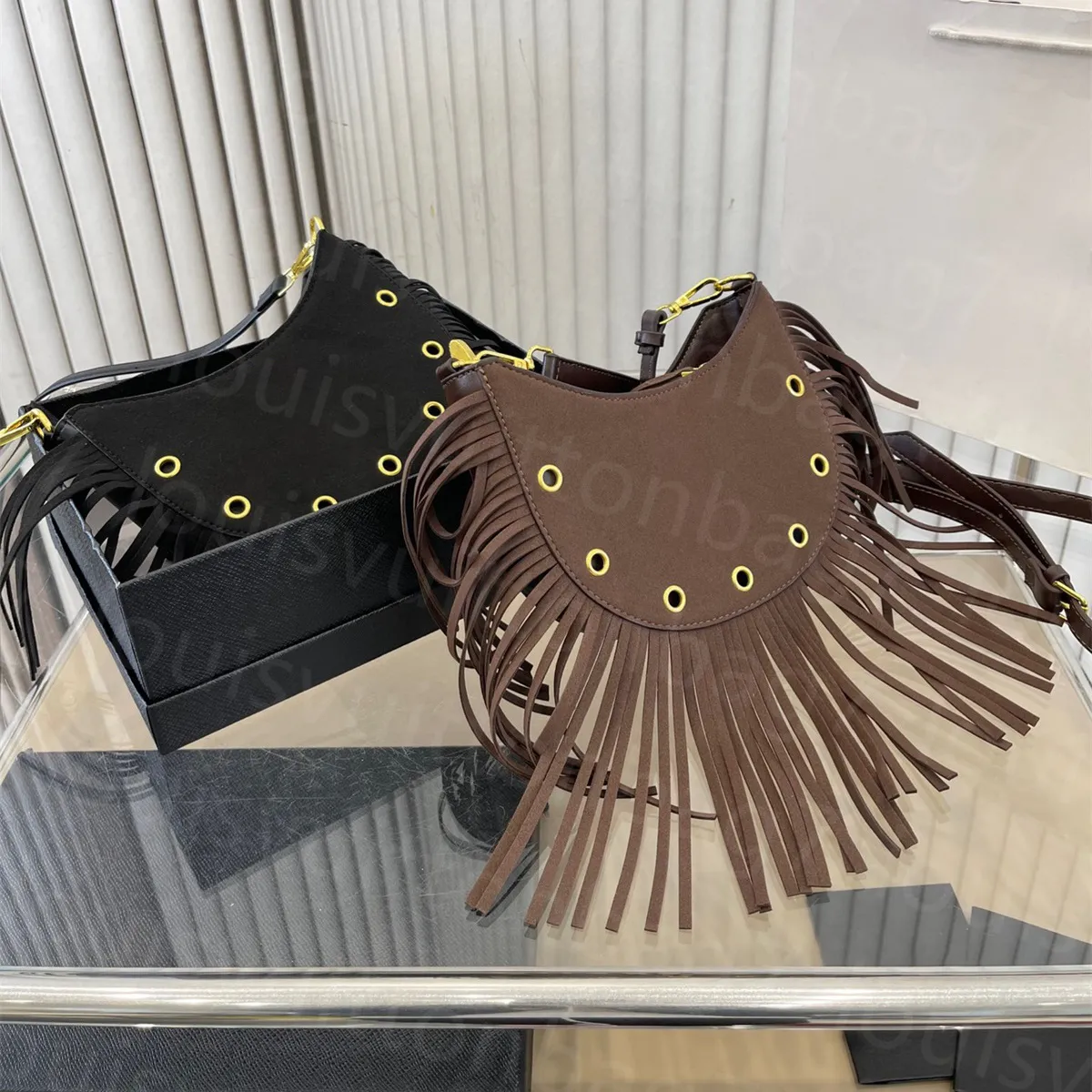 high quality designer Tassel bag saddle bag chain bag designer shoulder bag flap bags crossbody bag luxury high quality fashion purses designer woman handbags