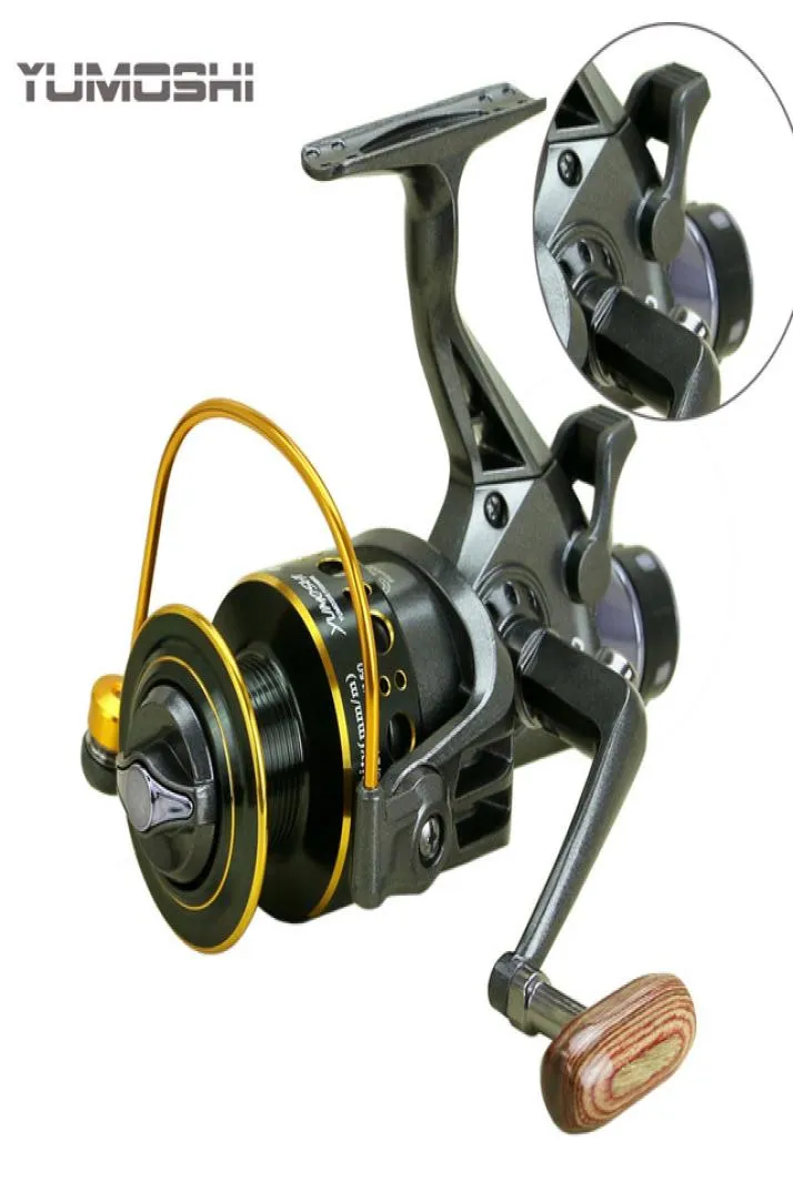 2018 New Double Brake Design Fishing Reel Super Strong Carp Fishing Feeder Spinning Reel Spinning Wheelタイプ釣りホイール9280843
