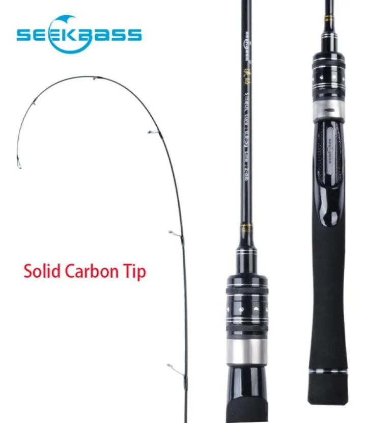 SeekBass vara giratória flexível ul 158m18m 085g peso de isca ultraleve varas giratórias ultraleve fundição vara de pesca8006204