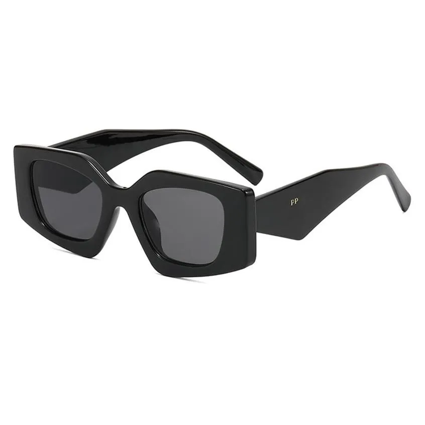 occhiali di fabbrica nero PR Montature per occhiali da donna Blu pavone verde uv400 occhiali di marca uomo occhiali da sole Internet celebrità moda s229Z
