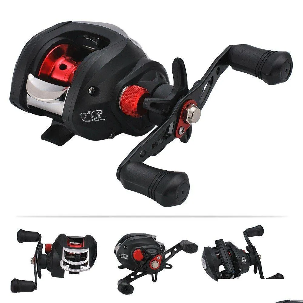 Spinning Reels Spinning Reels Hardy Lightweight High Speed 7.2To1 Gear Ratio Baitcast Fishing Reel 17Plus 1 Ball Bearings Baitcasting Dhgdy