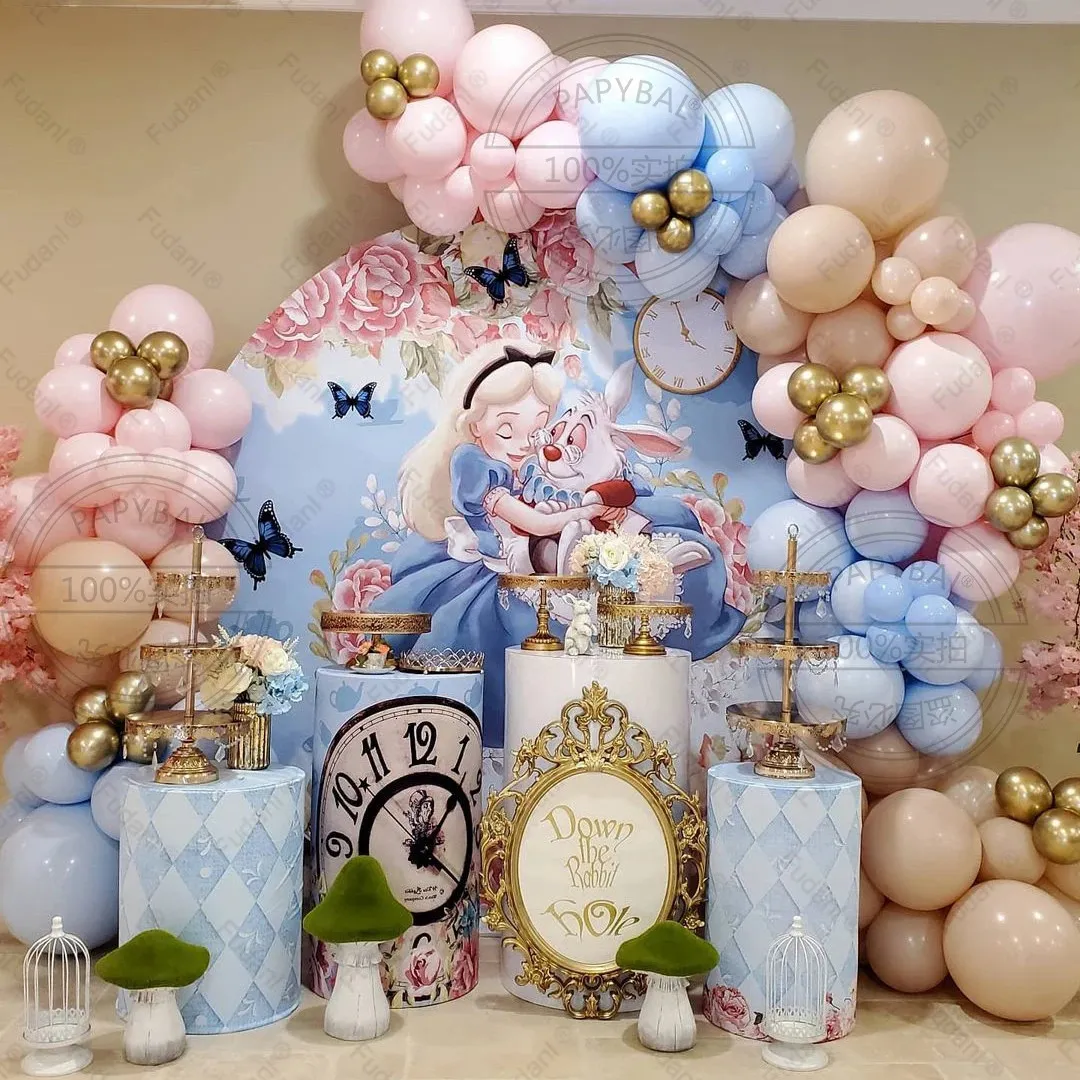 Julekorationer 112 st 510 tum ballonger Garland Arch Kit för födelsedag bröllopsfest dekor rosa guld krom ballon baby shower barn gåvor leksaker 231213