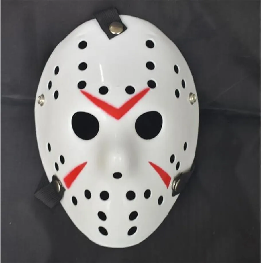 Máscara arcaica de Jason Máscara de asesino antiguo de cara completa Jason vs Friday The Prop Horror Hockey Disfraz de Halloween Mask2822