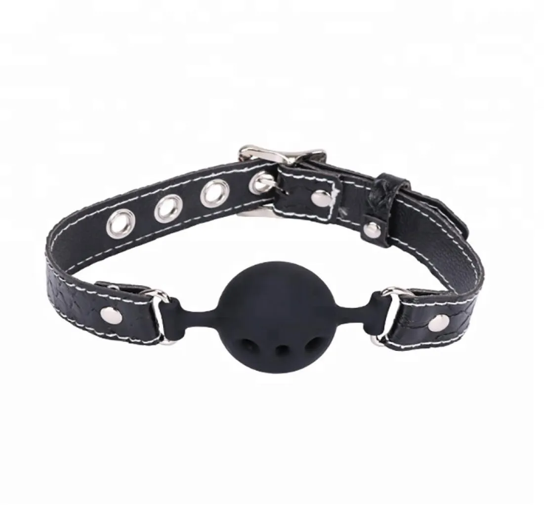 SM mond bal bondage beperkingen zachte bal gag BDSM volwassen sexy speelgoed k9 game9863501