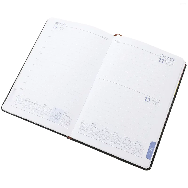 Agenda Book Planner Notepad Business Planning Notebook For Students Notebooks Work