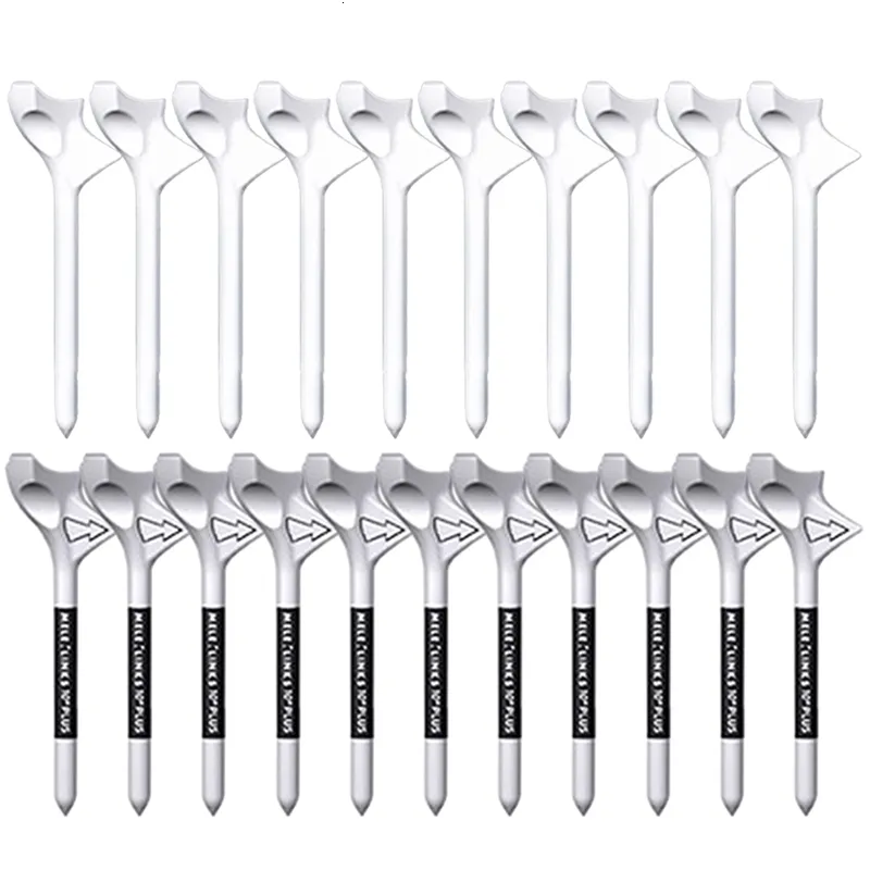 Golf Tees 20 PCS Golf Ball Holder 3.94 X 1,97 X 0,79 i 10 graders diagonal insats Rhombic Tall Golf Tees Golfing Tees Golf Accessories 231212