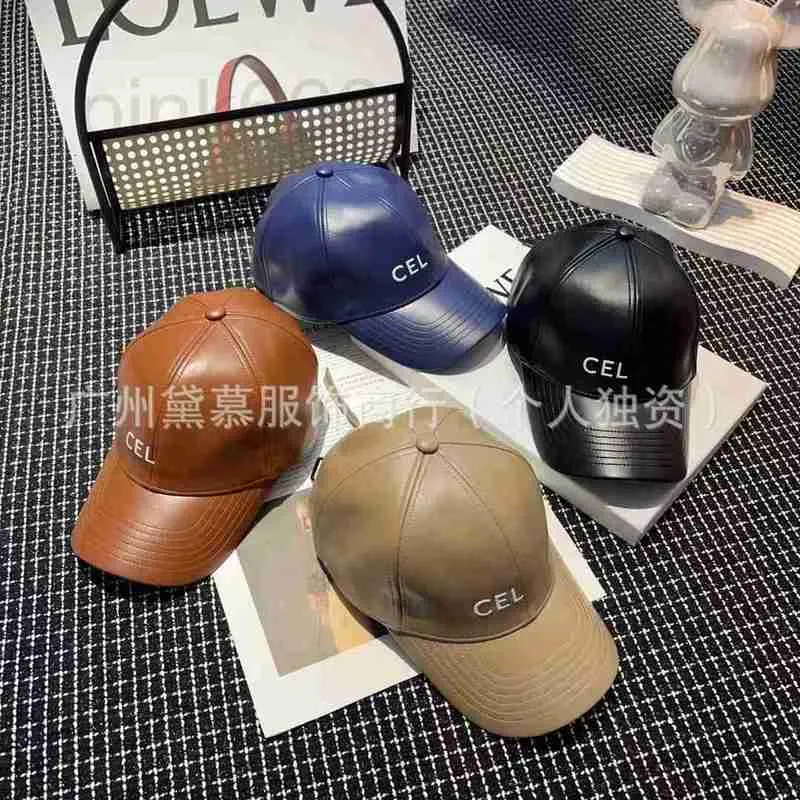 Casquettes de baseball Designer Automne / Hiver Nouvelle lettre en peau d'agneau Chapeau de baseball Haut de gamme Arc de Triomphe Parasol Simple et polyvalent Chapeau MG3T