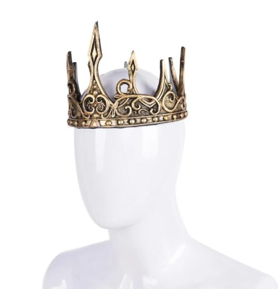 Party Hats Crown Birthday Chulture Decorations for Home Pu Halloween Theatre Props Kids Gift King Cosplay9834839