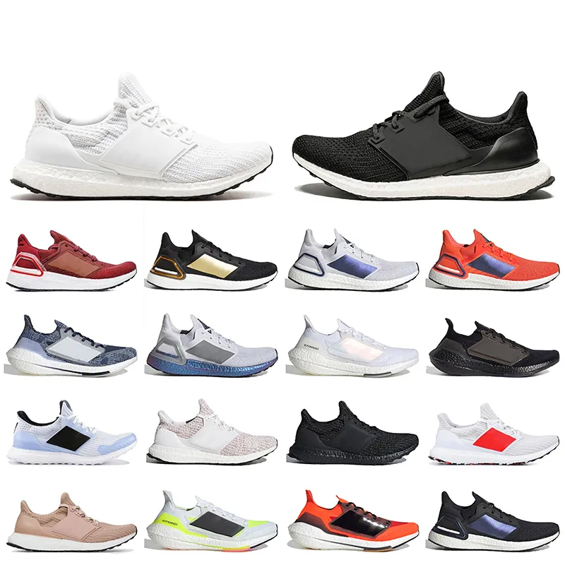 Top-Qualität Mode Ultraboosts 20 Laufschuhe Ultra Boosts 22 19 4.0 DNA Damen Herren Trainer auf Cloud White Black Pink Golden ISS US National Lab Red dhgate Sneakers