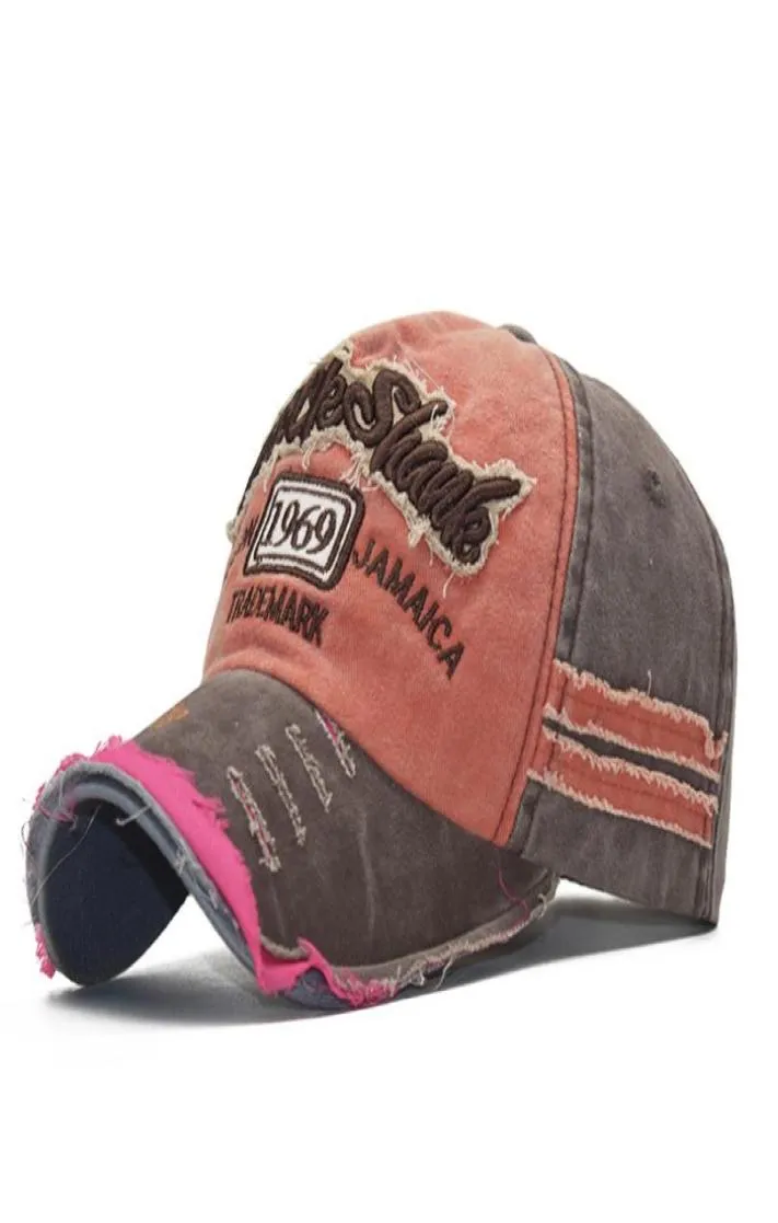 2021 Fashion Distressed 1969 Baseball Cap Edging Visor hela paret HAT2860262