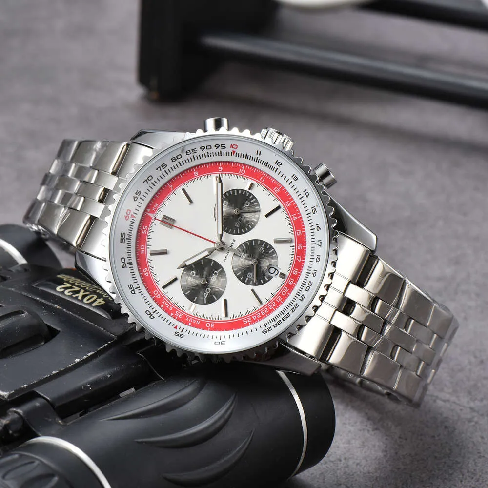 Designer Breit Watches Men's Luxury Top Watch Fullt Functional Chronograph Low Price High Sales Volume High Price Fashionabla Men's Quartz Watchaxcv