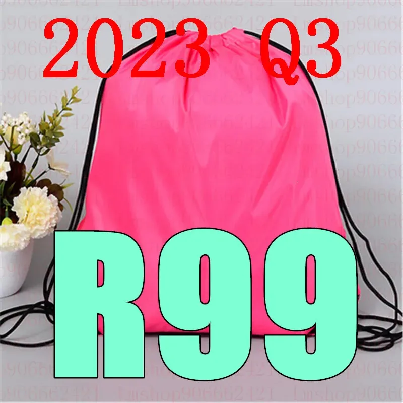 Stuff Sacks Latest Q3 BR 99 Drawstring Bag BR99 Belt Waterproof Backpack Shoes Clothes Yoga Running Fitness Travel Bag 231212