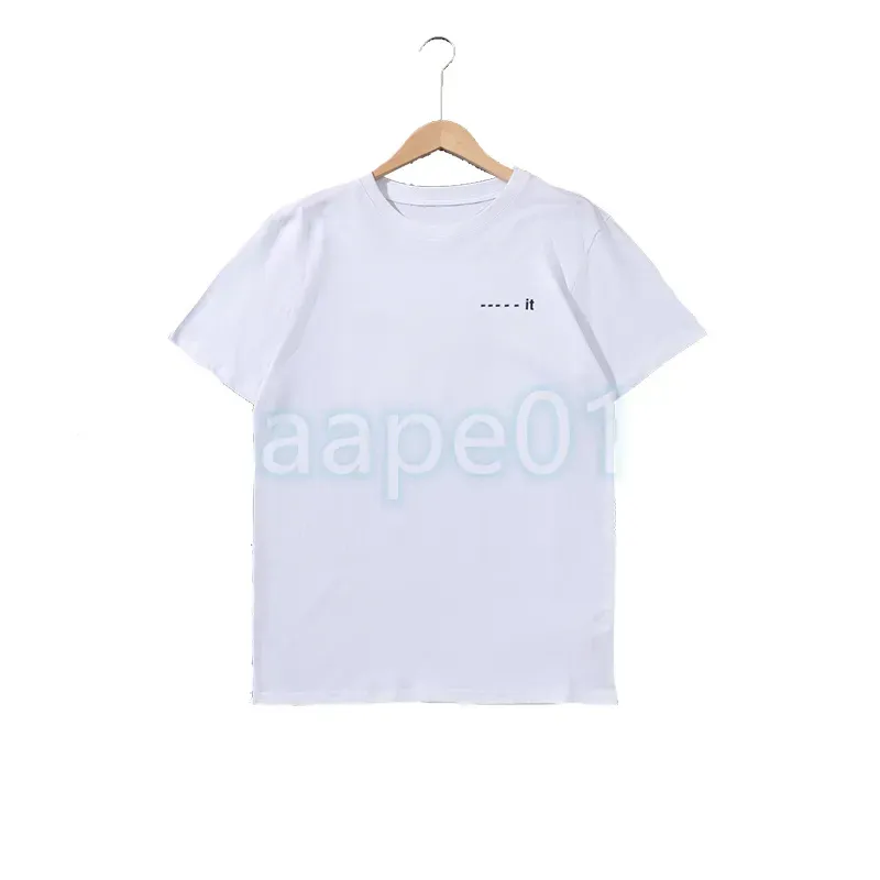 Verão moda mens camisetas designer material de proteção ambiental casais tees cor pintura impressão mulheres manga curta camisa asiática si