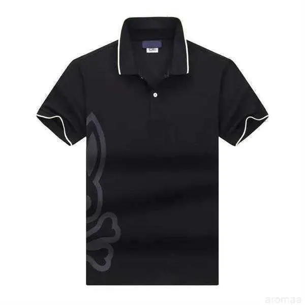 メンズTシャツサイコウサギシャツアメリカンデザイナーサイコスポロTシャツメンズトレンディコットンティーUSAストリートウェア半袖スカルバニー衣類S-3XL 3WTP GE02