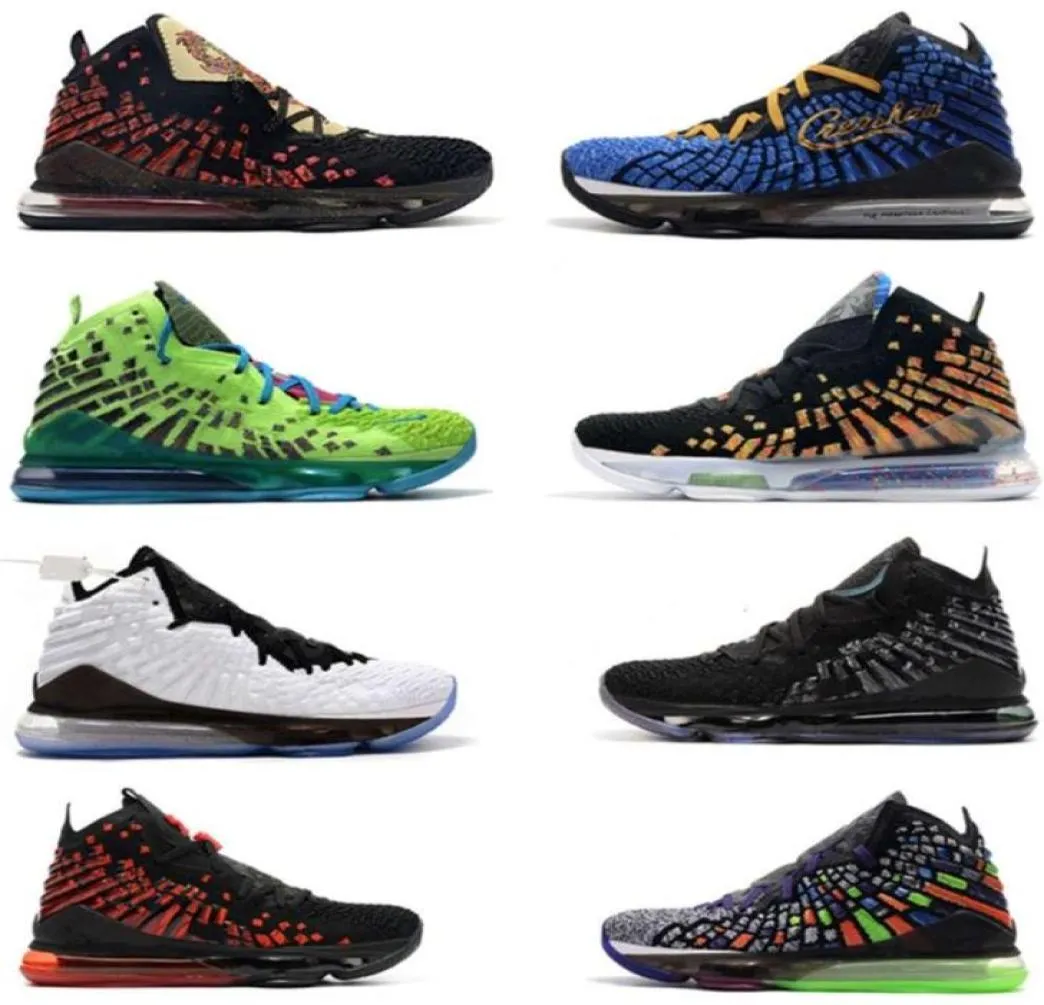 Herenschoenen 17s Bron XVII LBJ17 Tone Squad Lakers Crenshow