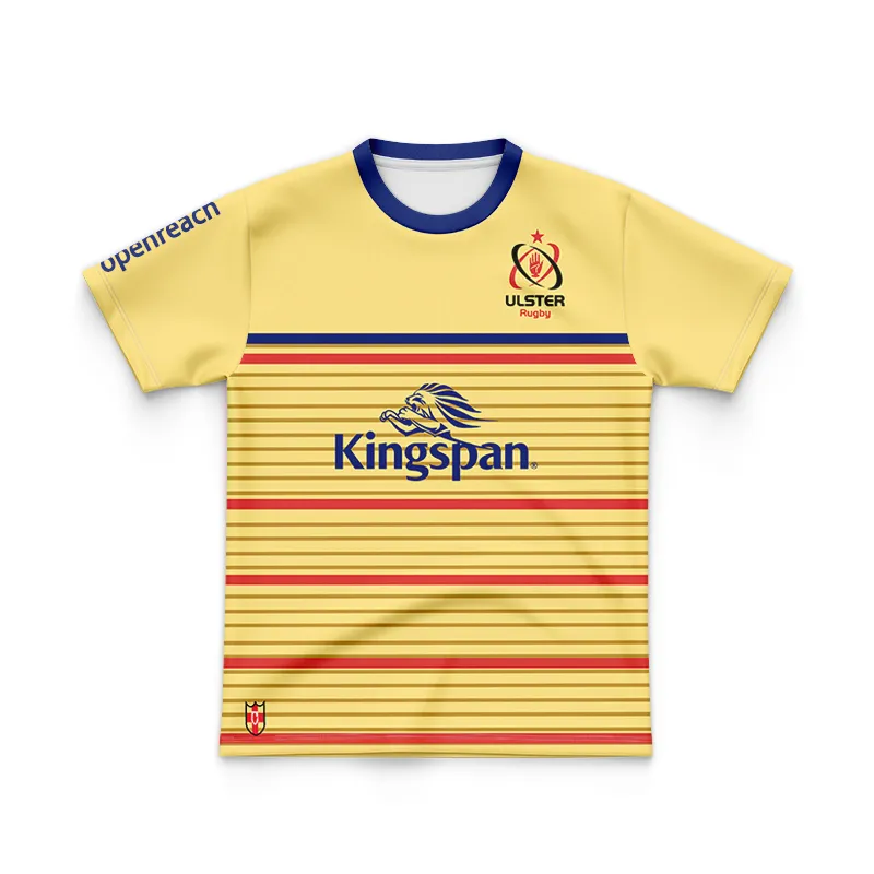 2023 2024 Kinder Rugby-Trikot Ulster-Trikot Jungen Mädchen Home Away Outdoor-Trikot Kinder-T-Shirts