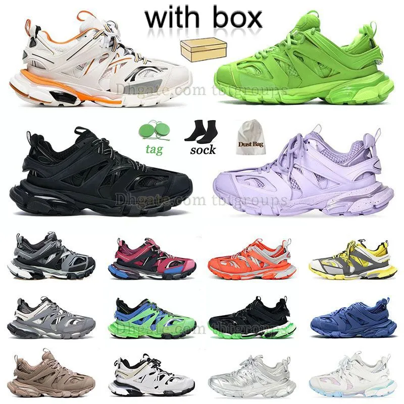Avec box balenciaga balencaigas track 3.0 runner des chausssures hommes femmes balenciaga's tracks pant 3 balenciagaa balenciga tess.s all black plateforme 【code ：L】 baskets scarpe