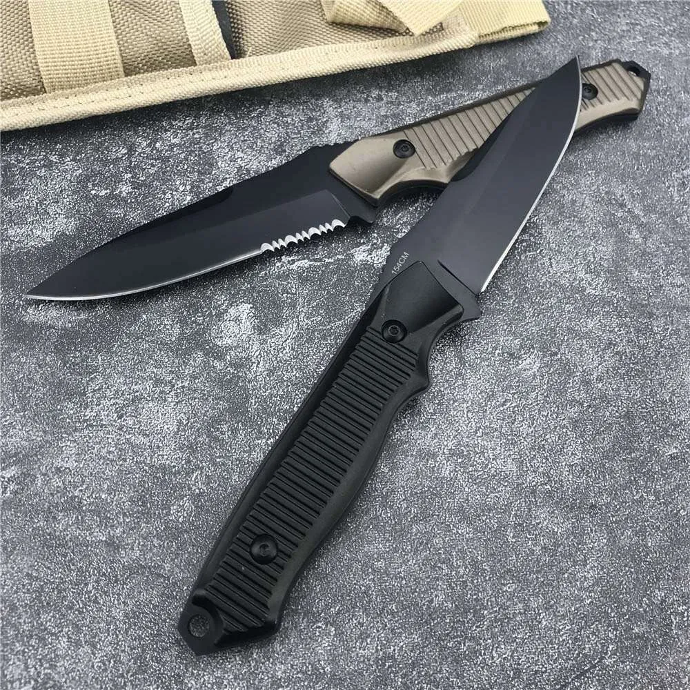 140 140BK Nimravus Knife Tactisch Militair Militair 154cm Blade Aluminium Aluminium Ally Handle Bushcraft Camping Combat EDC Hunting Tool