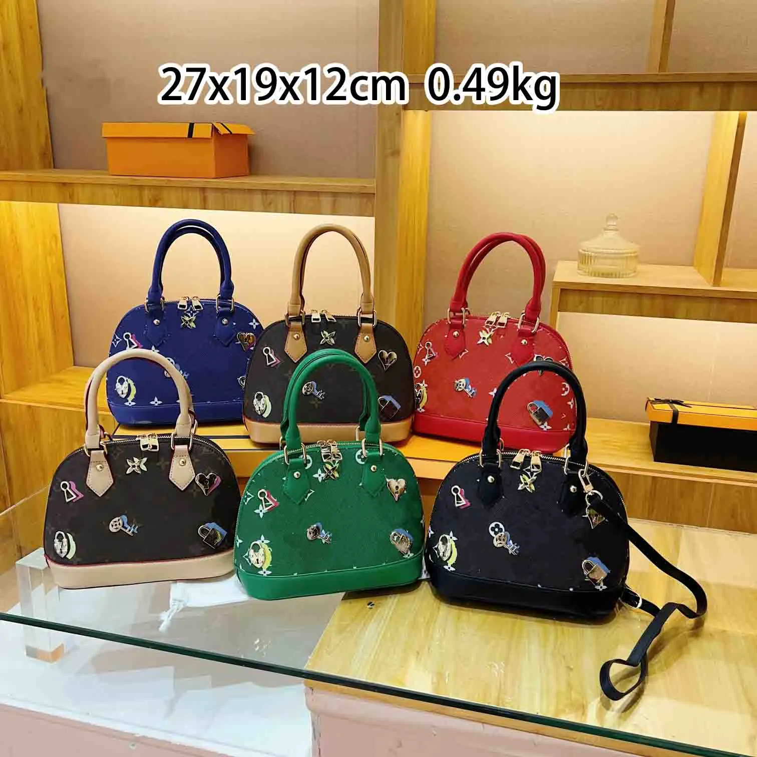 Sac Bandoulière Luxe Femme - Motif Floral, Fermeture Zip, En PU, Plusieurs Modèles