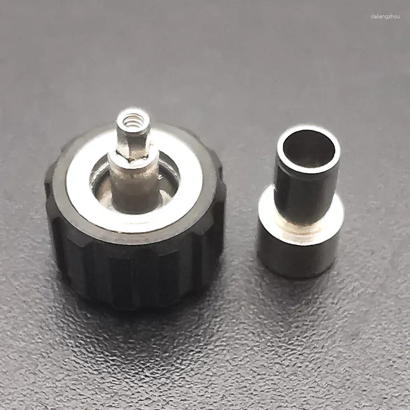 Uhrenreparatursätze Top-Qualität 7,5 mm schwarze Krone für Uhrenteile