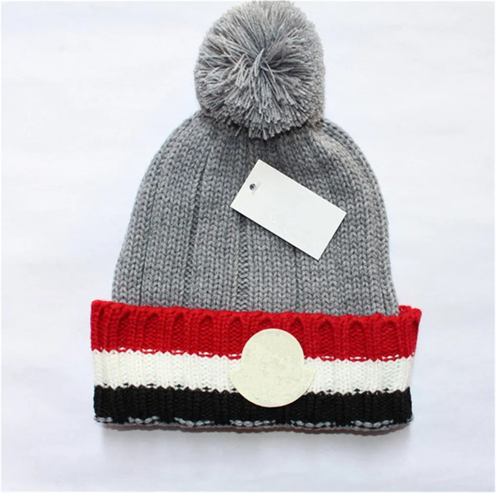 Nouveaux chapeaux de créateurs de mode Bonnet pour hommes et femmes Automne / Hiver Bonnet en tricot thermique Bonnet de marque de ski Bonnet de haute qualité à carreaux Chapeau de crâne Casquette chaude de luxe U-5