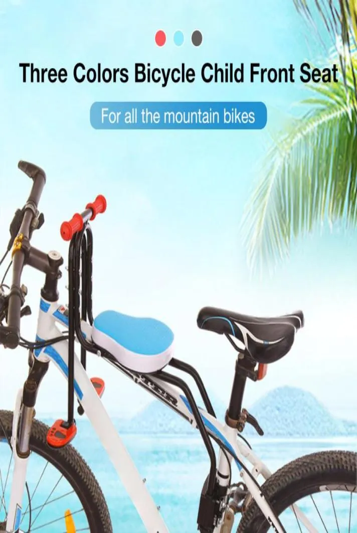 산악 자전거 정면 좌석 매트 어린이 자전거 안전 의자 고품질 고품질 설치가 쉽게 설치하기 쉬운 접이식 조절 가능한 도로 8986601