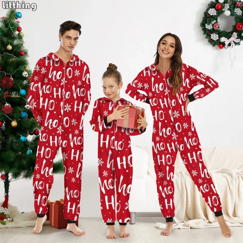 Mamelucos Feliz Navidad Elk Imprimir Conjunto de pijamas familiares Trajes a juego para padres e hijos Ropa de dormir informal Regalo de Navidad Ropa de año 231212