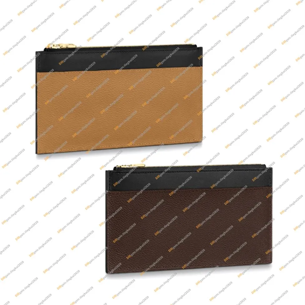 Unisex moda swobodna designer luksusowa karta kredytowa uchwyt na kartę kredytową torebka torba portfelowa Klucz Klucz Wysokiej jakości najlepsza 5A M80348 M80390 235X