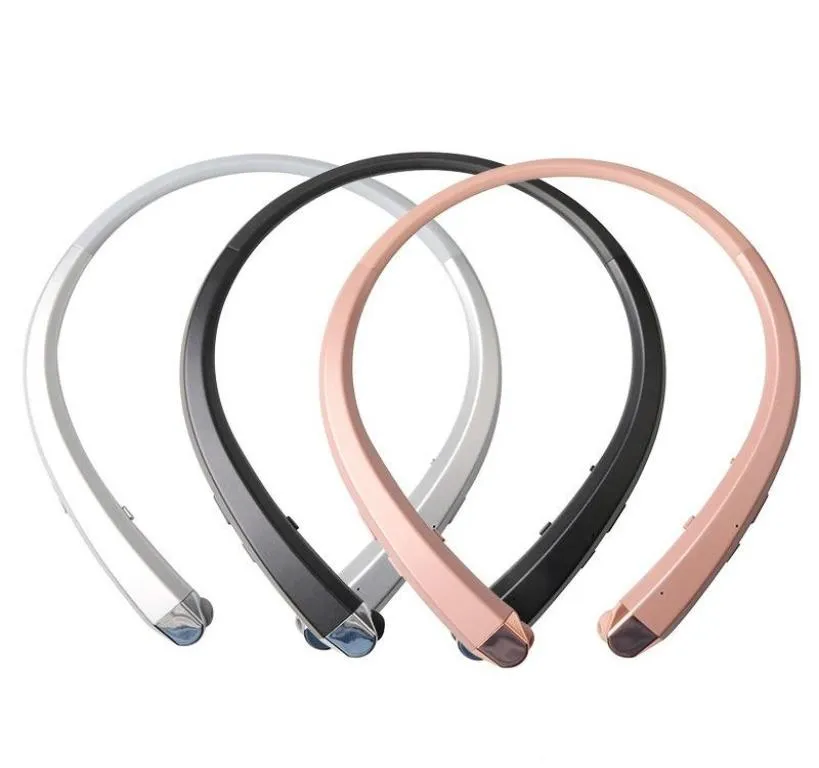 Hbs910 hbs 910 fone de ouvido esportes sem fio bluetooth 41 csr neckband fone de ouvido para telefone inteligente no pacote varejo 30pcslot4100083