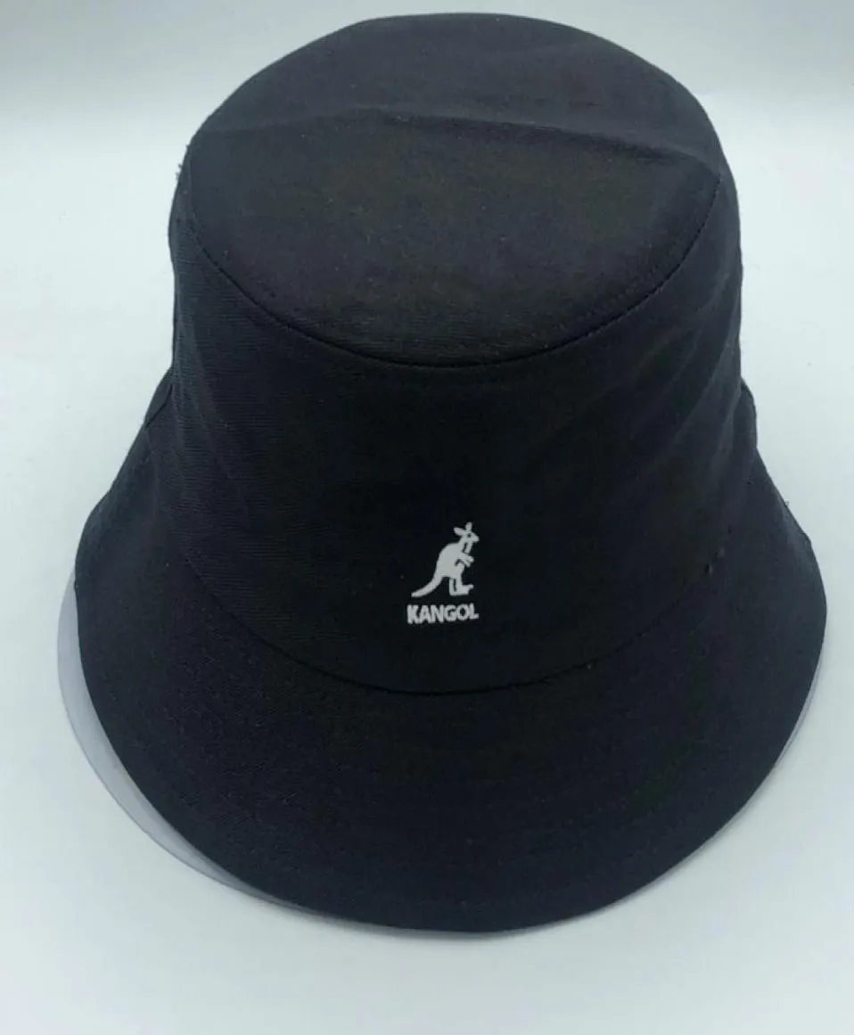 2022 Kangaroo Fisherman Visor Basin Hat Fashion Wild Cotton Fabric Bucket Hat Super Fire Men and Women Flattop ClothHat5627039