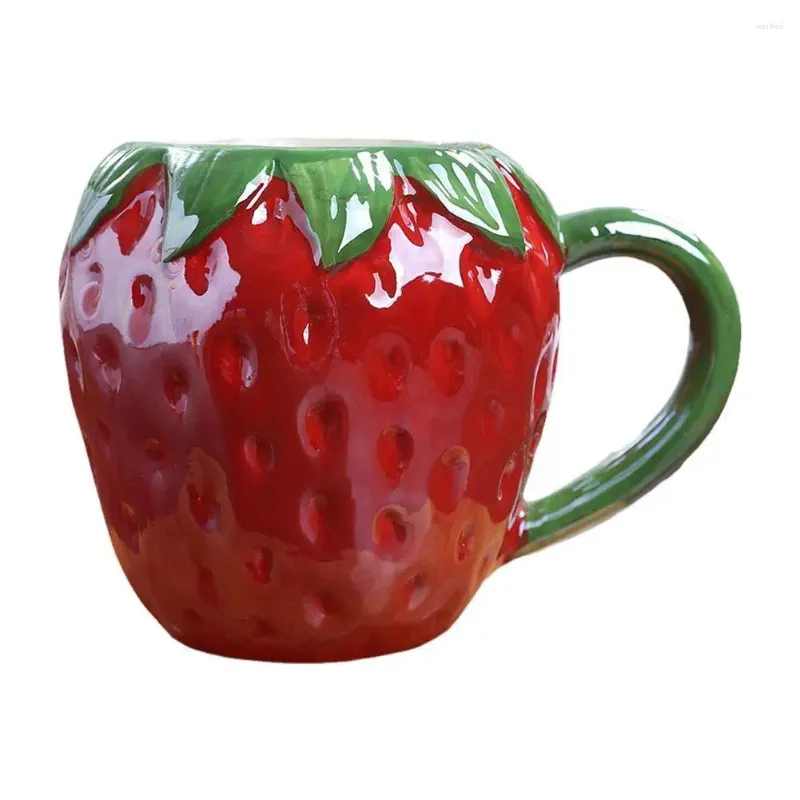 Tazze Zucca Europea e Americana Tazza da Ufficio Forma Creativa Simpatica Tazza di Frutta Arancione Preferita in Ceramica Z9C6