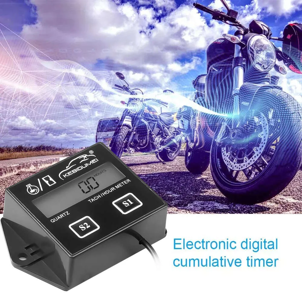thumbnail image 2 of UBOG Tachometer,Small Engine Tachometer,Car Accessories Tachometers For Small 2 of 11