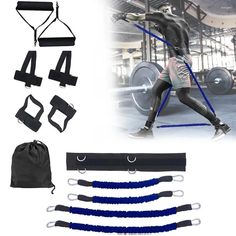 Faixas de resistência banda boxe muay treinamento alongamento cinta conjunto ginásio treino fintess exercícios tiras cintura perna cinto de força
