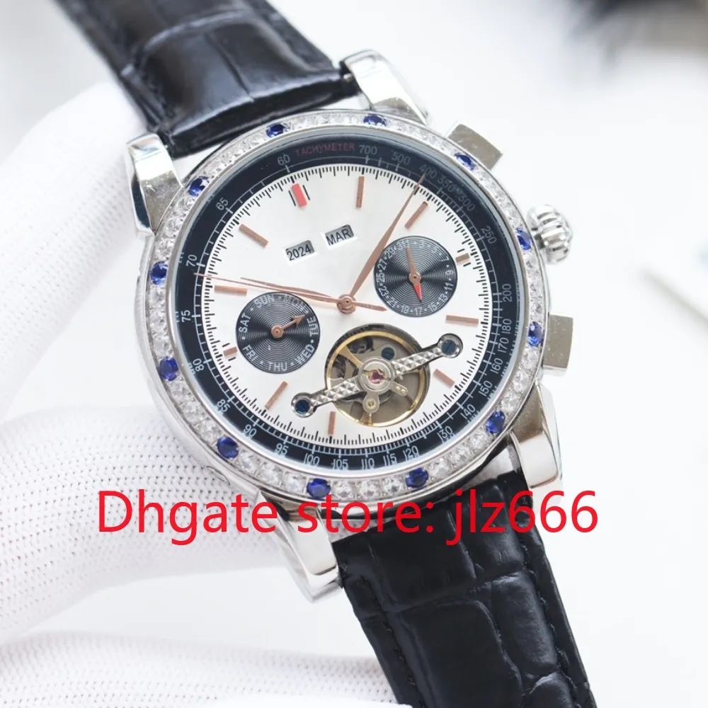 MenWatch Designer Watch (PP) Fully Automatic Mechanical Watch Tourbillon Sports Leisure Sapphire Mirror Waterproof,yy