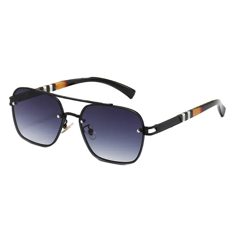 Damen-Designer-Sonnenbrille, trendiges Doppelstrahl-Design, Outdoor, modische Sonnenschutz-Strandbrille