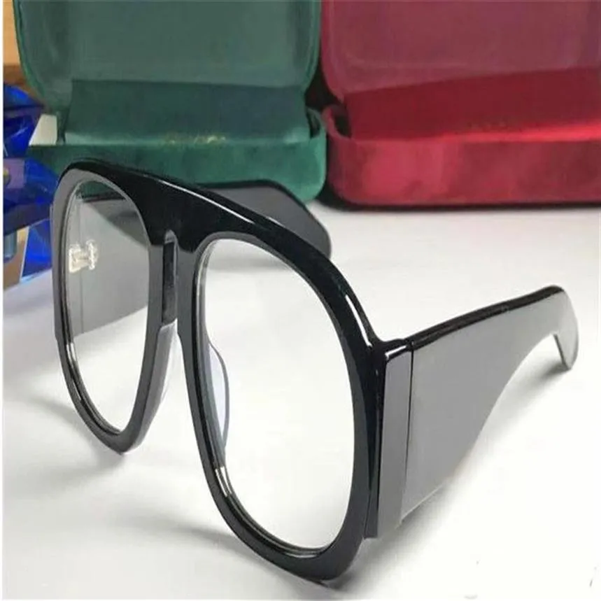Den senaste stilen för modedesigngyar överdimensionerad ram Populära avantgarde stil toppkvalitet optiska glasögon och solglasögon serie285b