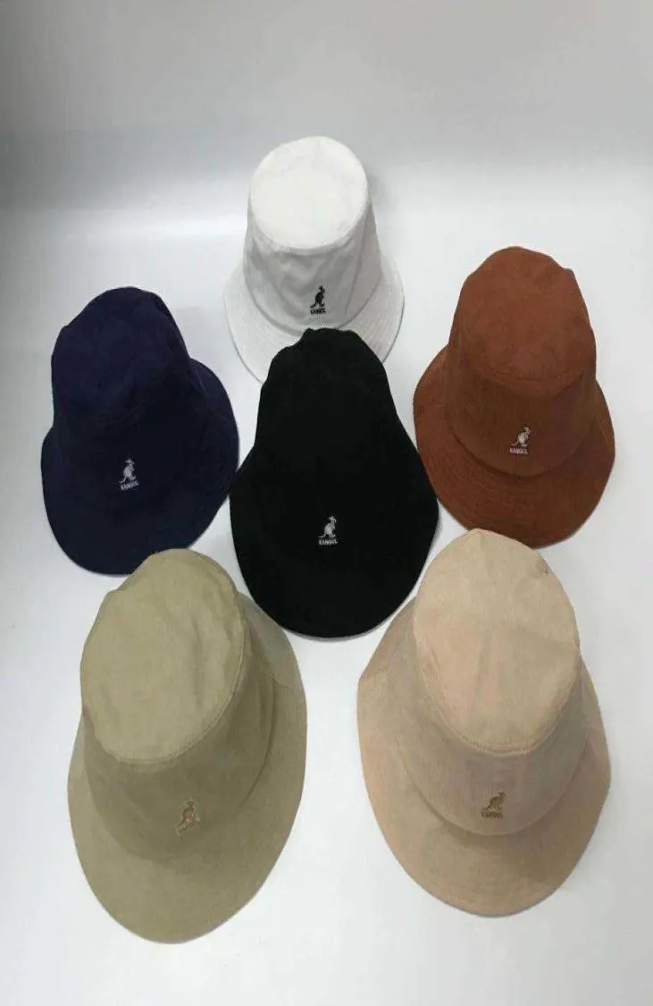 Summer tide brand kangol corduroy fisherman hat kangaroo basin hat corduroy high quality fisherman hat can be worn in all season Q5787432