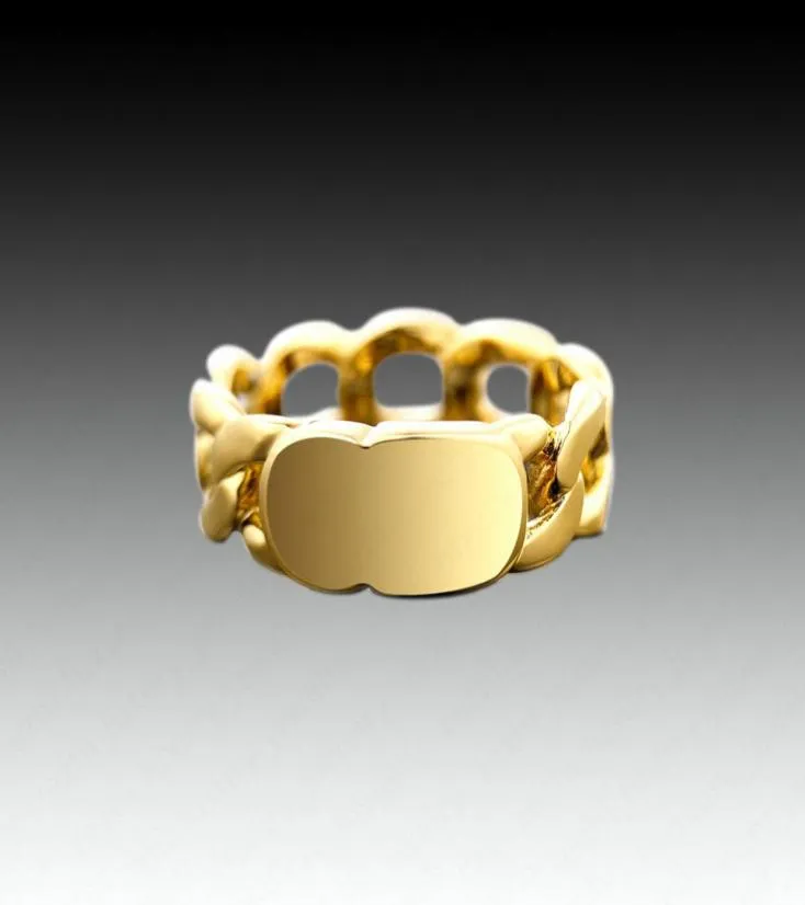 Copper 18K Gold Gold Plaked Męs i żeńskie pierścionki miłosne dla kobiet Fashion Classic Retro Eternal Obiec