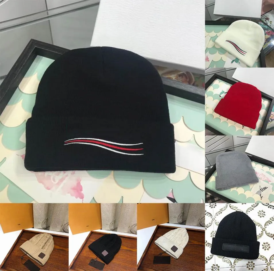 Top qualité pour cadeau avec boîte nouveau 2020 hommes femmes crâne casquettes bonnet bonnet hiver hommes tricoté chapeau casquettes chapeaux chauds durag bonnets gor4673730