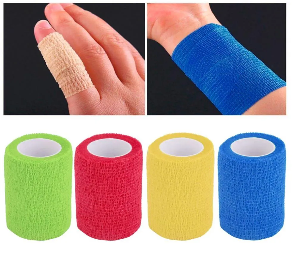 SelfAdhering Bandage Wraps Elastic Adhesive First Aid Tape45m x 75cm 2921718